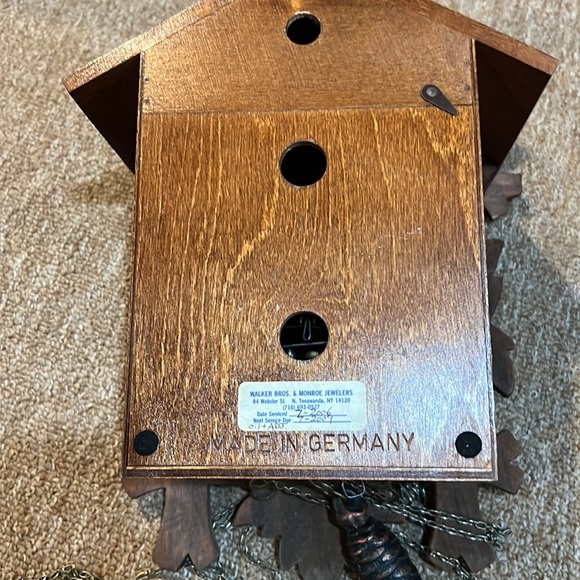 Romance Edekweiss R. Rodgers German Made Cuckoo Clock - Picture 7 of 9